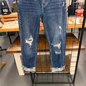 Kancan Distressed Blue Jeans